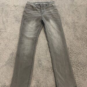 Children’s  Place  Gray Jeans Size 14 Straight cut adjustable waist
